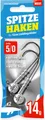Produktbild: Lieblingsköder Spitze Haken 5/0 - 2 Jighaken, Gewicht:Gr. 5/0 14g