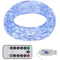 Produktbild: LED-Lichterkette mit 150 LEDs Blau 15 m Vidaxl