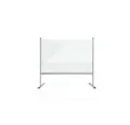 Produktbild: magnetoplan® Paravent Hygienewand Thekenaufsteller - 96x65cm - Transparent - Acrylglas (1 St)