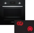 Produktbild: BOSCH Backofen-Set 2 HBD231FB85, mit Auszug nachrüstbar, Schnellaufheizung, Halogen-Innenbeleuchtung, 3D-Heißluft