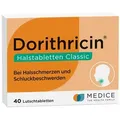 Produktbild: Dorithricin Classic Lutschtabletten bei Halsschmerzen