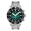 Produktbild: Tissot Men's Chronograph Seastar 1000 Watch Green Background Steel T120.417.11.091.01