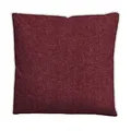 Produktbild: biberna 0840500 Melange-Flanell Kopfkissenbezug Burgunder 1x 80x80 cm