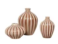 Produktbild: Broste Copenhagen Dekovase Amalie Vase Fawn braun 3tlg (Vasen)