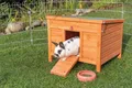 Produktbild: Trixie Natura Kleintierhaus Nagerhaus 60 x 47 x 50 cm Kaninchenhaus Stall Nager
