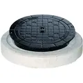 Produktbild: Schachtabdeckung Kl. B 125 ohne Lüftung - Schwarz