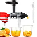 Produktbild: Entsafter Aufsatz für KitchenAid Standmixer – Slow Juicer Kaltentsafter & Sieb