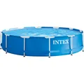 Produktbild: Intex Frame Pool Set Rondo, Ø 366cm x 76cm, Schwimmbad, blau