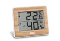 Produktbild: ADE Hygrometer WS1702, (1-St), Thermo-Hygrometer kompakt mit Bambus-Rahmen