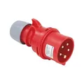 Produktbild: Würth CEE-Stecker 16A 400V 5-polig, 6h, IP44/IP54 – Robuster Industriestecker mit Schraubklemmen für Werkstatt, Baustelle & Industrie