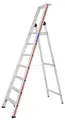 Produktbild: HYMER Stufenstehleiter mit Plattform SC80, einseitig begehbar, 7 Stufen, 802607