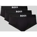 Produktbild: BOSS Slip mit elastischem Label-Bund im 3er-Pack in Black, Größe XL