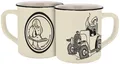 Produktbild: Geda Labels GmbH Tasse Donald Duck im Auto Vintage, 1-tlg., Porzellan, Beige, 400ml, spülmaschinengeeignet