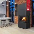 Produktbild: Kamineinsatz Simple Box 8 kW Ø 200 Black