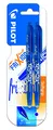 Produktbild: Pilot Frixion Tintenroller, radierbar, Schwarz Twin blau