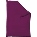 Produktbild: Schlafgut Woven Satin Bettwäsche Bettbezug einzeln 200x200 cm | purple-deep - lila
