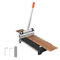 Produktbild: VEVOR Vinylschneider 330mm Laminatschneider 16mm Winkeleinstellbar Teleskopgriff