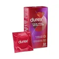Produktbild: Durex Thin Feel Kondome extra Feucht, Natural, 10 stück