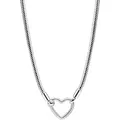 Produktbild: PANDORA Damen Schlangenkette mit Herzverschluss, 925er Silber - Silber