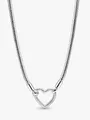 Produktbild: PANDORA Kette Sterlingsilber Schlangenmuster Herzkarabiner Länge 45 cm 393377C00