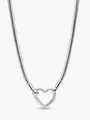 Produktbild: PANDORA Kette Sterlingsilber Schlangenmuster Herzkarabiner Länge 45 cm 393377C00