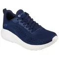 Produktbild: Skechers BOBS SQUAD CHAOS FACE OFF Sneaker Freizeitschuh, Halbschuh, Schnürschuh mit Komfort-Innensohle blau 40 EU