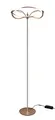 Produktbild: Trio Leuchten LED Stehleuchte Charivari 421210108, Metall Messing matt, inkl. 31 Watt LED, Fuß Dimmer