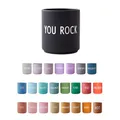Produktbild: Design Letters Lieblingsbecher Schwarz YOU ROCK Tasse | Weihnachten, Weihnachtsdeko, Weihnachtsgeschenke für Frauen, Männer | Kaffeetassen Weihnachtsgeschenke Kleinigkeiten | Kaffeebecher Porzellan