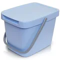 Produktbild: YourCasa Biomülleimer Küche - 6L Komposteimer Küche für alltäglichen Biomüll Behälter - Kompostbehälter mit Deckel zum einhängen Bio Eimer Mülleimer Müll Geruchsdicht Bio Mülleimer Küche klein (Blau)