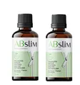 Produktbild: ABslim Tropfen 2x 30 ml - Bromelain, Papaya, Kumquat Original