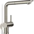 Produktbild: BLANCO GmbH + Co KG BLANCO LINUS-S Küchenarmatur Wasserhahn Hochdruck satin platinum Schlauchbrause