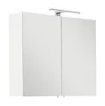 Produktbild: Magnolia Home Badezimmerspiegelschrank Spiegelschrank SANTINI 75 weiss inkl. LED-Lampe