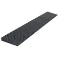 Produktbild: Xpotool - Wiltec Türschwellenrampe 900x150x20 Mm Für Rollstuhl & Rollator, Schwarz, Rollstuhlrampe Aus Vollgummi, Rutschfeste Oberfläche, Bordsteinrampe Kürzbar
