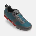 Produktbild: Herren Flat-Pedal-Schuhe Giro Tracker  - Ozeanblau/Leuchtrot, Gr. 41, Neu, OVP