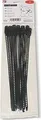 Produktbild: HellermannTyton SOFTFIX-Kabelbinder lösbar (L x B) 260 mm x 7 mm SOFTFIX-S-TPU-BK-XK Farbe: Schwarz 12 St. HellermannTyton (115-07270)