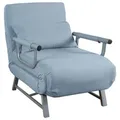 Produktbild: Mid.you Schlafsessel, Blau, Metall, 64x95x78 cm, Liegefunktion, Wohnzimmer, Sessel, Schlafsessel