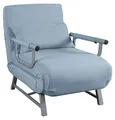 Produktbild: VCM Schlafsessel | Polyester-Stoff | Maße ca. ca. H. 95 x B. 64 x T. 78 cm | Sessel mit Schlaffunktion | Schlafsessel - Kolino