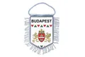 Produktbild: Akachafactory Wimpel mini Flagge Fahne flaggen miniflagge Budapest ungarn
