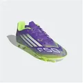 Produktbild: adidas Performance F50 CLUB FG/MG KIDS Fußballschuh geeignet für Rasen- und Kunstrasenplätze lila 30 EU