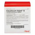 Produktbild: CAUSTICUM INJEEL S Ampullen 10 St