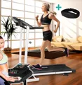 Produktbild: Motorisiertes Laufband mit LCD-Display Elektrisches Fitnessgerät Heimtrainer App