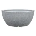 Produktbild: Scheurich Barceo Bowl 40, Pflanzschale/Blumentopf/Pflanzenschale, rund, Farbe: Stony Grey, hergestellt mit recyceltem Kunststoff, 10 Jahre Garantie, für den Außenbereich, 18