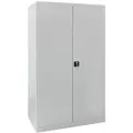 Produktbild: Werkzeugschrank / Flügeltürenschrank 'xxl' Mit 4 Fachböden, Grau, 1920x1100x580mm - Adb