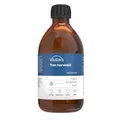 Produktbild: Vitaler’s Omega‑3 Lebertran | Norwegisches Fischöl 1200 mg | EPA, DHA, Vitamin A, D, E | Geschmacksneutral | 250 ml