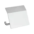 Produktbild: hansgrohe AddStoris - Toilettenpapierhalter mit Deckel, Klopapierhalter für Wandmontage, Klorollenhalter, verdeckte Befestigung, Badezimmer Zubehör, Chrom, 41753000
