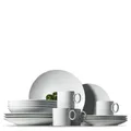 Produktbild: Thomas 11900-800001-18842 Starter Set 16-TLG. (je 4 Frühstück-, Speise- und Suppenteller + 4 Henkelbecher) Loft Weiss