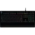 Produktbild: Logitech G G213 Prodigy Gaming Keyboard, Full-size (100%), Verkabelt, USB, QWERTZ, RGB-LED, Schwarz - Schwarz