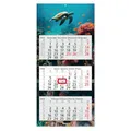 Produktbild: Timr 3-Monatskalender 2026 - Wandkalender 3 Monate mit Schieber - 70 cm Dreimonatskalender mehrsprachig D/GB/F/ES I Motiv Unterwasser Tauchen I tr332