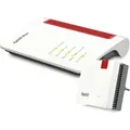 Produktbild: FRITZ!Box 5530 Fiber + FRITZ!Repeater 1200 AX Bundle mit WiFi 6 Router und WiFi 6 Repeater