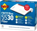 Produktbild: AVM FRITZ!Box 5530 Fiber Glasfaser Modem Router WiFi 6 WLAN AX Mesh 3 Gbit/s LAN